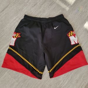 Authentic Nike team basketball shorts - Maryland Terrapins